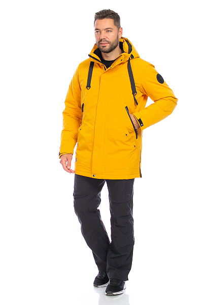 Мужская зимняя Парка WHS Желтый, 8783356