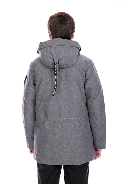 Детская зимняя Парка WHS Серый, 8783283
