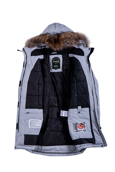 Женская зимняя Парка High Experience Серый, 6980243