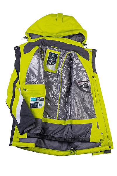 Женская горнолыжная Куртка High Experience Серый, 6980174