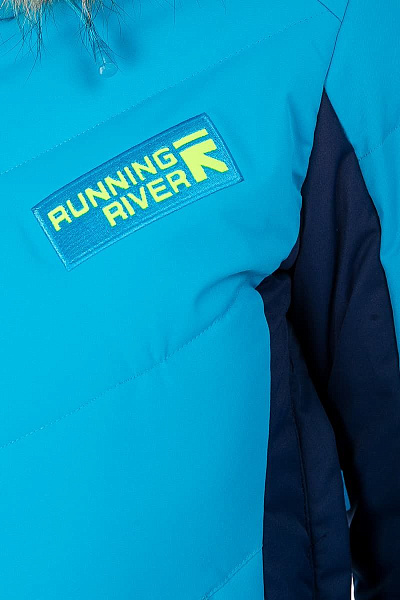 Женский горнолыжный Пуховик Running River Голубой, 827827