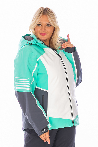 Женская горнолыжная Куртка WHS Мятный, 8783359