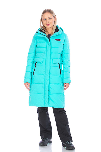 Пуховик Lafor Бирюзовый, 76704