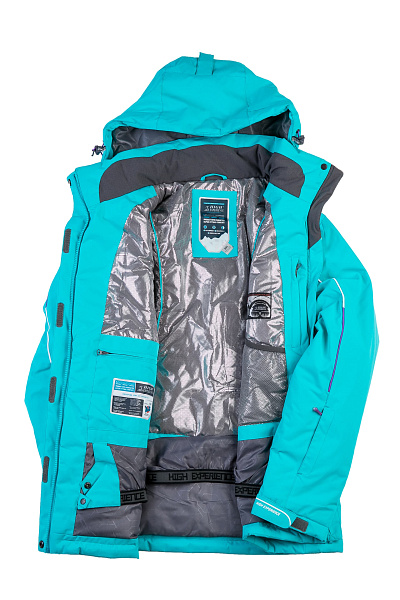 Женская горнолыжная Куртка High Experience Голубой, 6980222