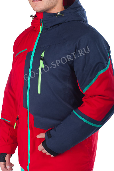 Мужская горнолыжная Куртка WHS Красный, 878357