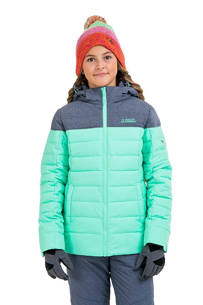 Детский горнолыжный Пуховик High Experience Мятный, 6980181