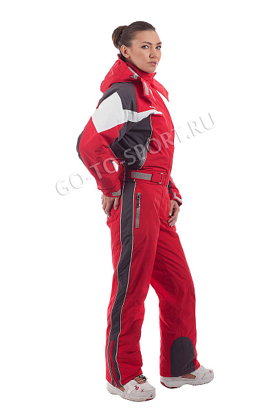 Женский горнолыжный Комбинезон Wersca Красный, 87821