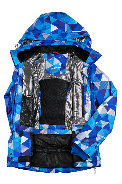 Женская горнолыжная Куртка WHS Голубой, 8783196