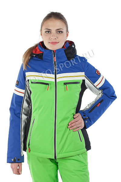 Женская горнолыжная Куртка WHS Салатовый, 878316