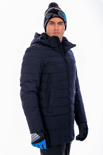Мужской зимний Пуховик WHS Синий, 8783130