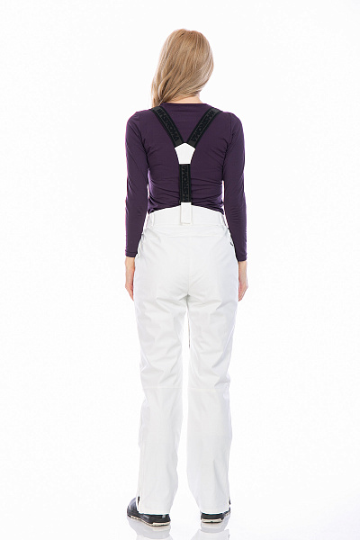 Женские горнолыжные Штаны WHS Белый, 8783316