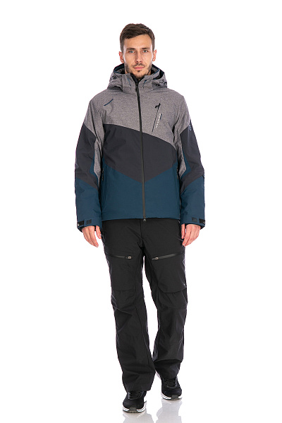 Мужской горнолыжный Костюм WHS Серо-синий, 8783312K1