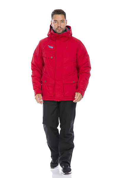 Мужская горнолыжная Куртка Running River Красный, 8278119