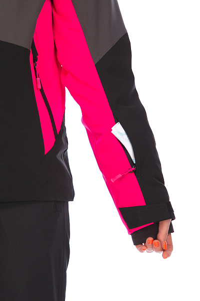 Женская горнолыжная Куртка Running River Черный, 8278130