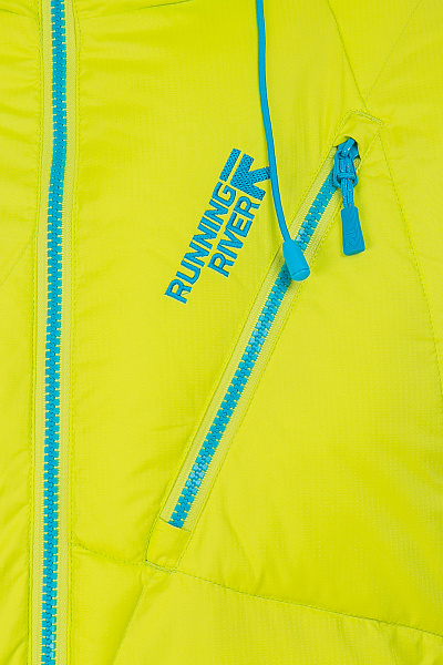 Мужской горнолыжный Пуховик Running River Желтый, 827872