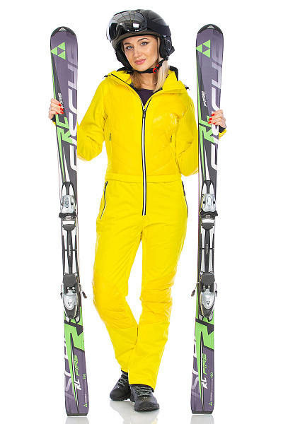 Женский горнолыжный Комбинезон WHS Желтый, 8783369