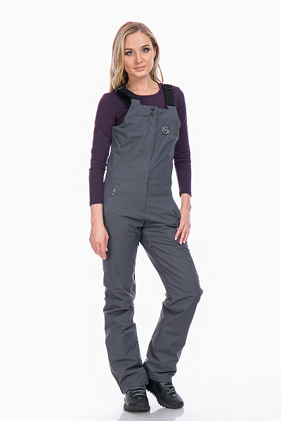 Женские горнолыжные Штаны High Experience Темно-серый, 6980379