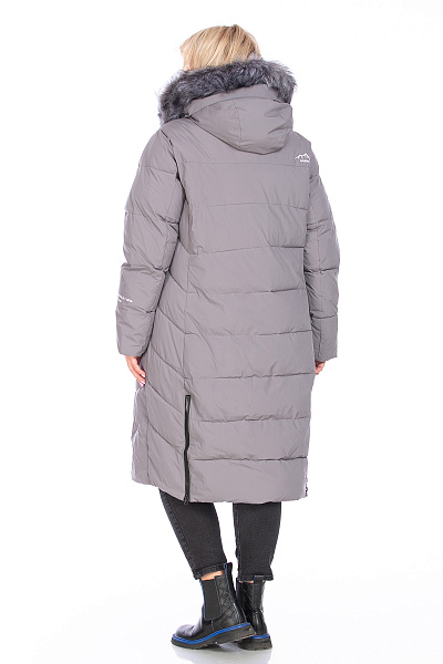 Пуховик WHS Серый, 8783401