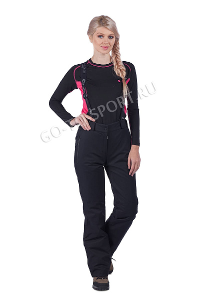 Женские горнолыжные Штаны WHS Черный, 878351