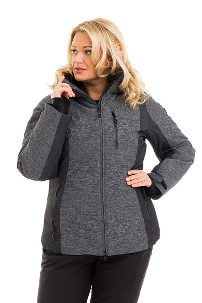 Женская горнолыжная Куртка WHS Черный, 8783102