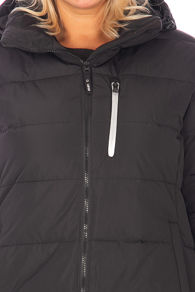 Женский зимний Пуховик Lafor Черный, 76702