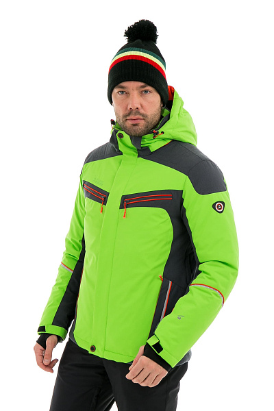 Мужская горнолыжная Куртка High Experience Зеленый, 6980216