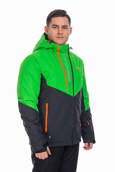 Мужская горнолыжная Куртка High Experience Зеленый, 6980337
