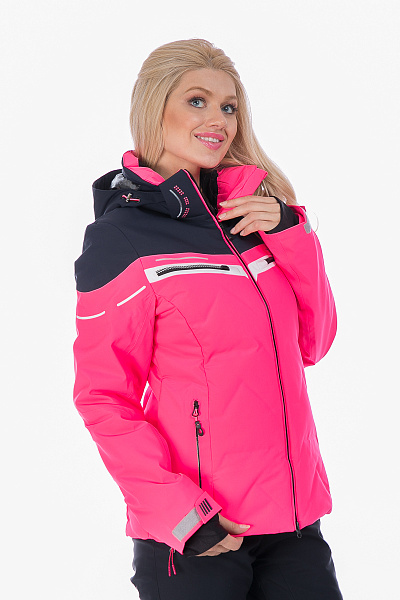 Женская горнолыжная Куртка WHS Розовый, 8783241