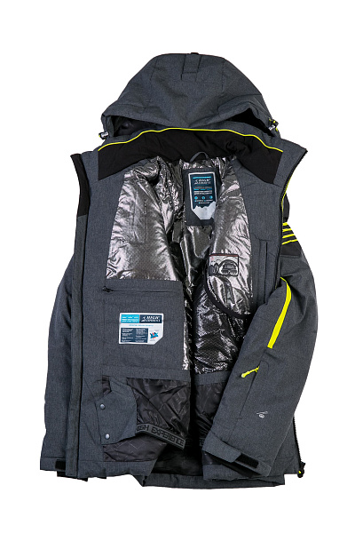 Мужская горнолыжная Куртка High Experience Серый, 6980217