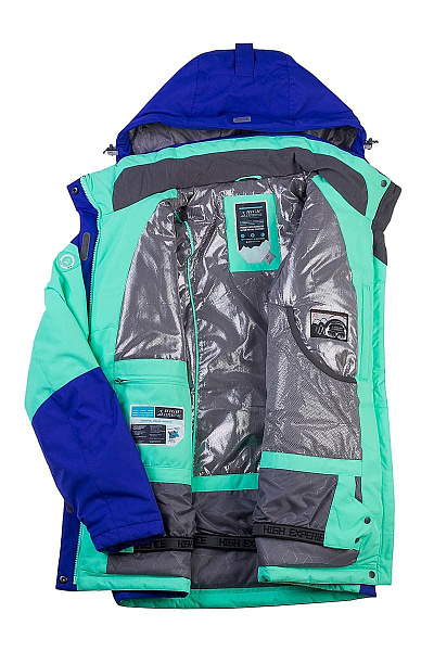 Женский горнолыжный Костюм High Experience Мятный, 6980186K1