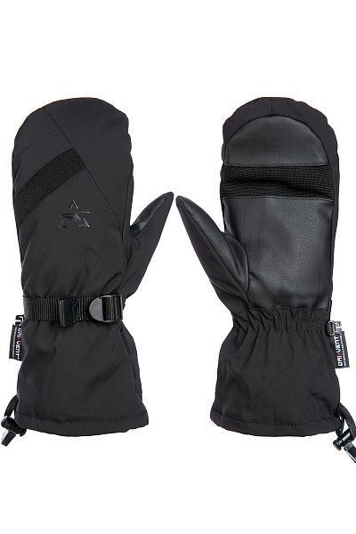 Варежки Tisentele Черный, 847637