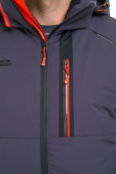 Мужская горнолыжная Куртка High Experience Серый, 6980172