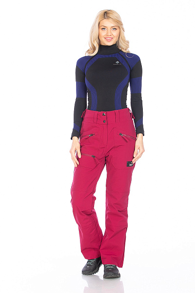 Штаны WHS Малиновый, 8783417