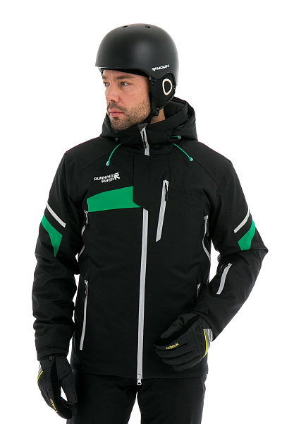 Мужская горнолыжная Куртка Running River Черный, 82782