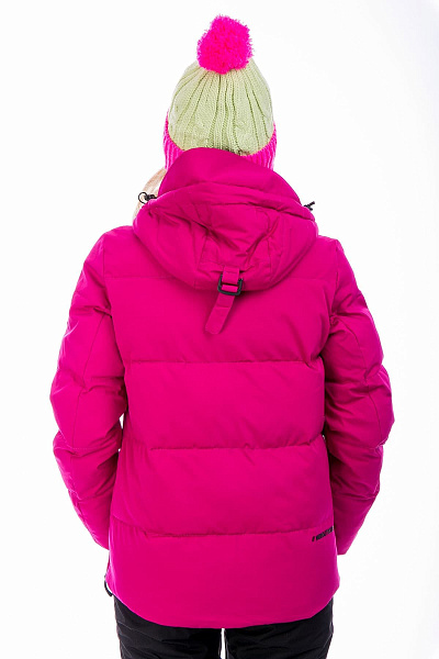Женский зимний Пуховик WHS Малиновый, 8783129