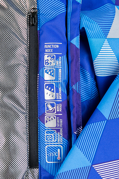 Женская горнолыжная Куртка WHS Синий, 8783203