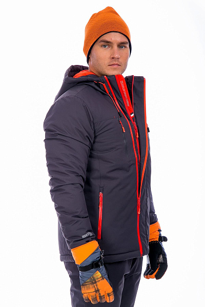 Мужская горнолыжная Куртка High Experience Серый, 6980275