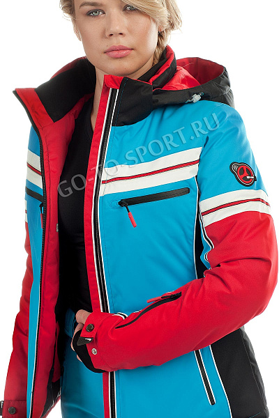 Женская горнолыжная Куртка WHS Голубой, 878316