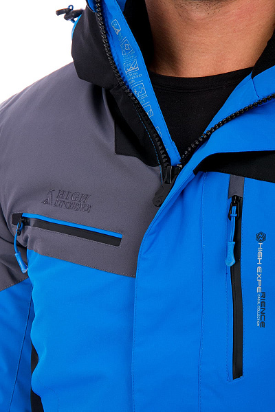 Мужская горнолыжная Куртка High Experience Синий, 6980277