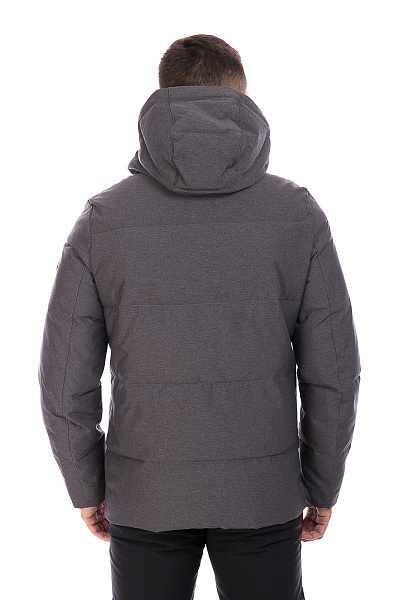Мужской зимний Пуховик WHS Темно-серый, 8783228