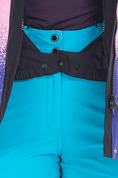 Женский горнолыжный Костюм Tisentele Бирюзовый, 847610K2