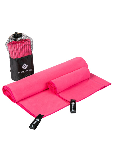 Полотенце Forcelab Розовый 80х130, 7066135