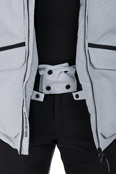 Мужская горнолыжная Куртка WHS Серый, 8783195