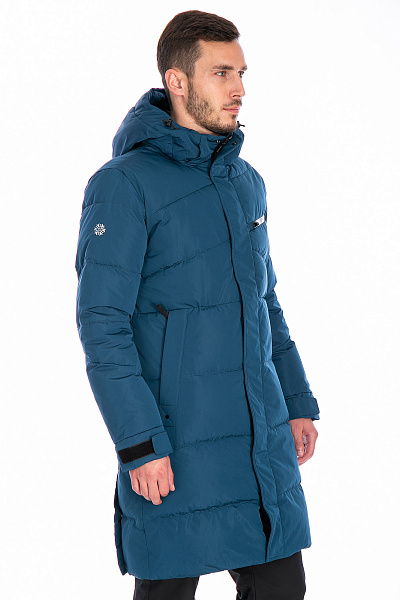 Пуховик Lafor Серо-синий, 767060