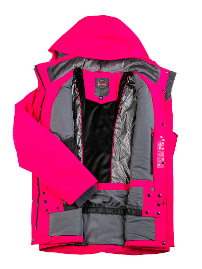 Женская горнолыжная Куртка Lafor Малиновый, 767038