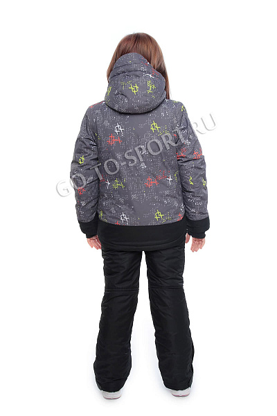 Детский горнолыжный Костюм SnowFox Серый, 83797