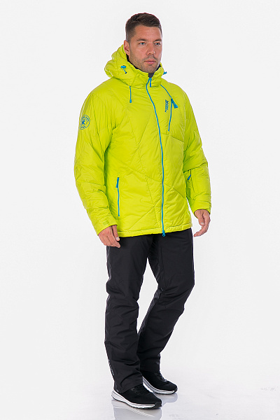 Мужской горнолыжный Пуховик Running River Желтый, 827872