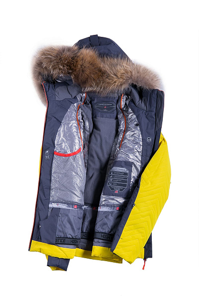 Женский горнолыжный Костюм High Experience Желтый, 6980260K1