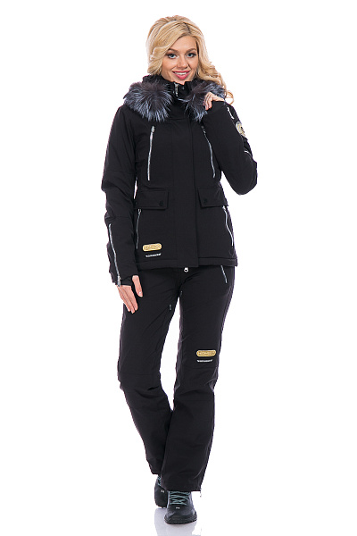 Женская горнолыжная Куртка High Experience Черный, 6980329