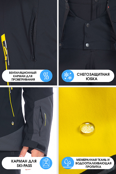 Куртка High Experience Желтый, 6980408